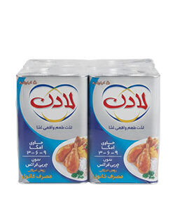 روغن لادن آبی نیمه جامد امگا - 5 کیلویی (باکس 4 عددی)